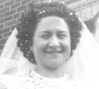 Mom on her wedding day